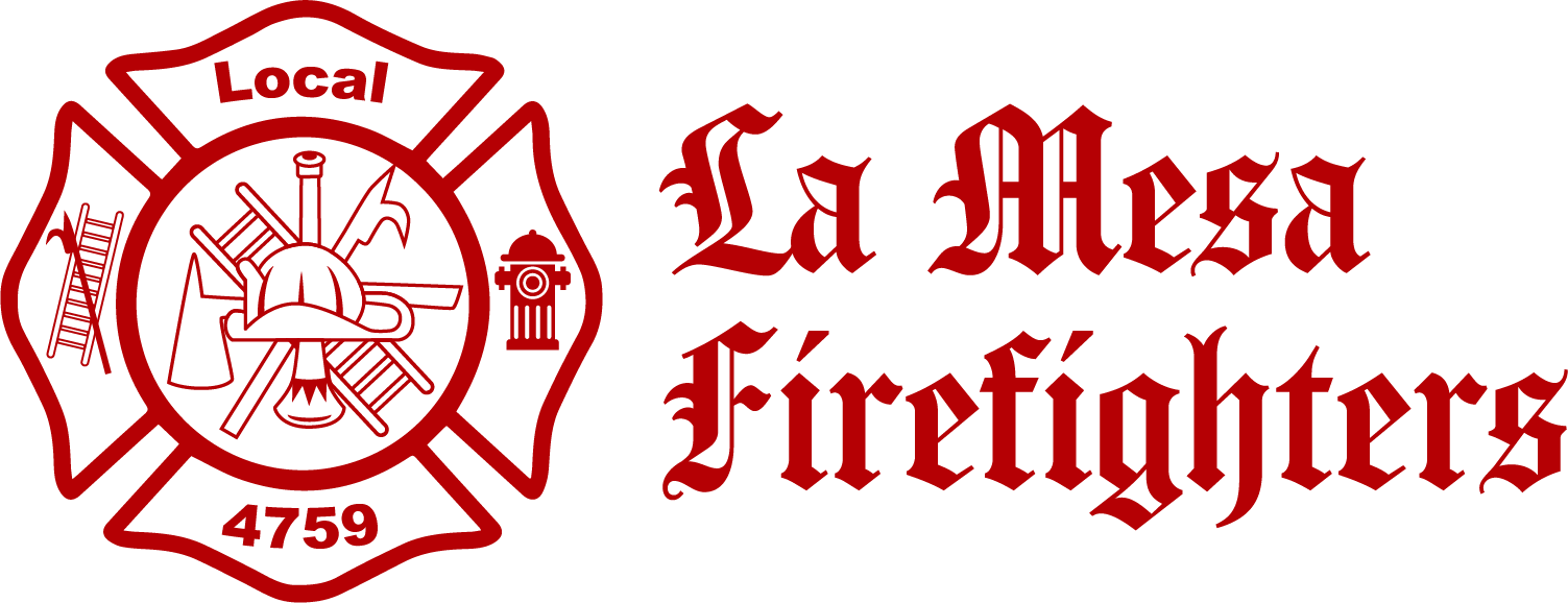 Local 4759 La Mesa Firefighters Logo